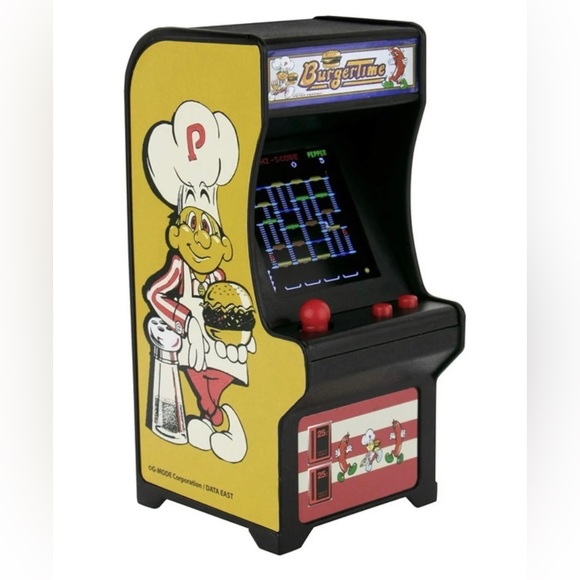 Burger Time Retro Tiny Arcade Game New! - Picture 4 of 6